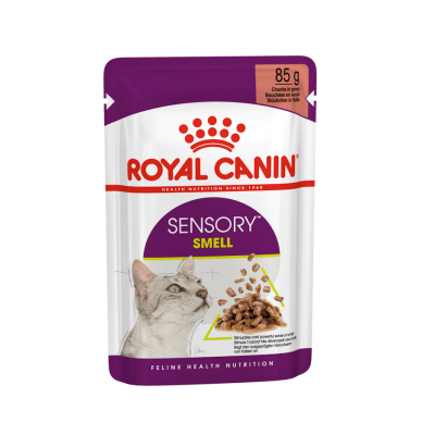 Royal Canin Sensory Smell – Hrană Umedă pentru Pisici Adulte în Sos – 85 g